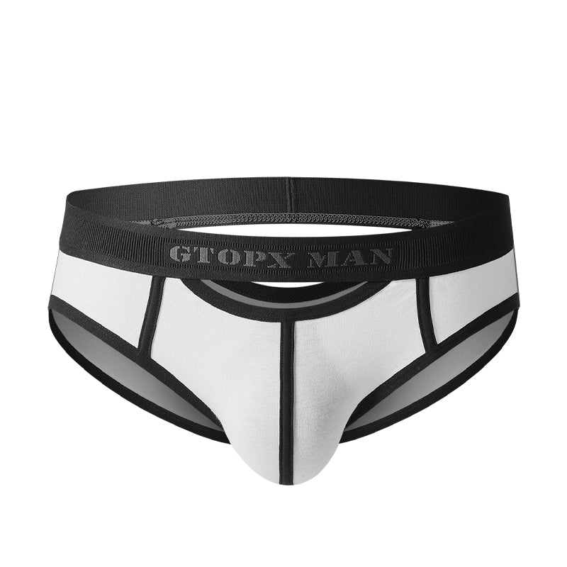 GTOPX Cotton U Convex Design Comfortable Cotton Sexy Underwear Men Briefs Underwear