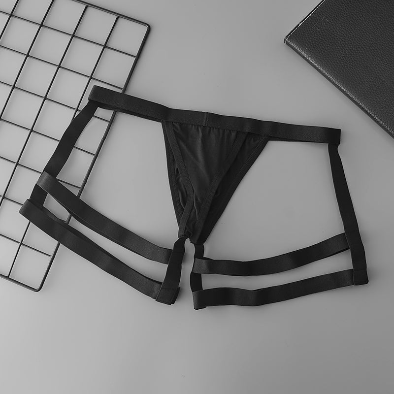 GTOPX Male Sexy Low Waistline Fashion U Convex Pouch Thongs Underwear