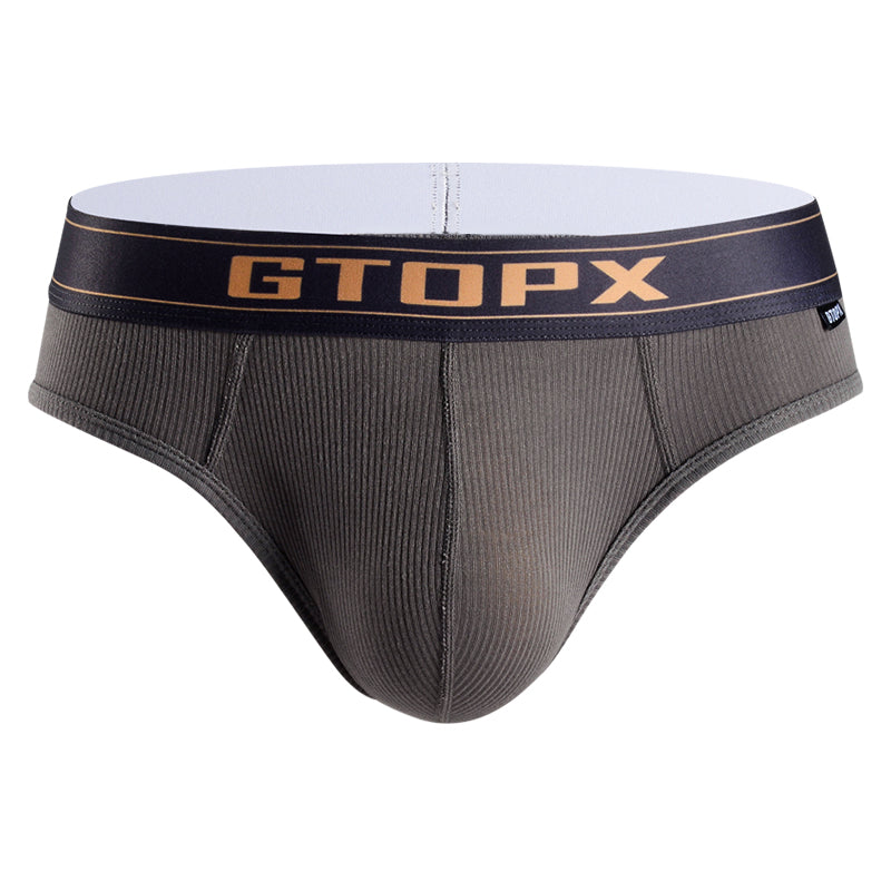 Men's Breathable U Convex Design Comfortable Thin Sexy Underwear Male Briefs Underpants