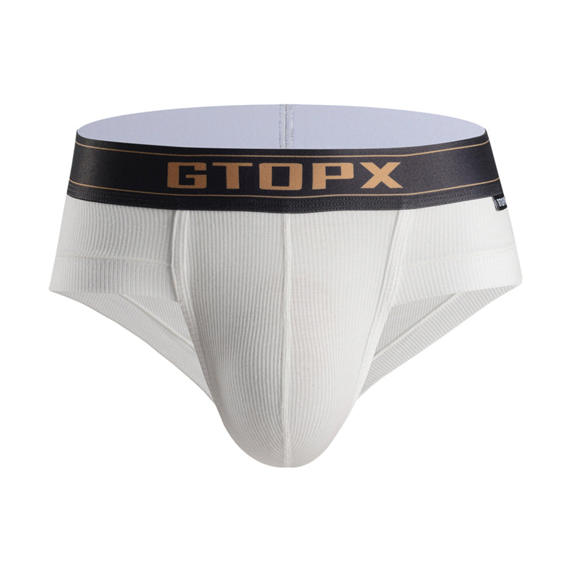 Male Big Pack Shorts Underpants Men's Brief Soft Panties U Convex Pouch Sexy Underwear