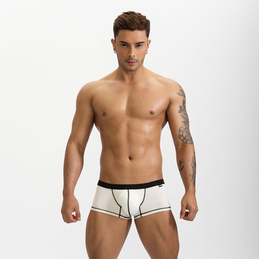 GTOPX MAN Boxer Shorts Underpants Man Fashion Men's Brief Soft Men's Boxer Panties U Convex Pouch Shorts Sexy Male Underwear