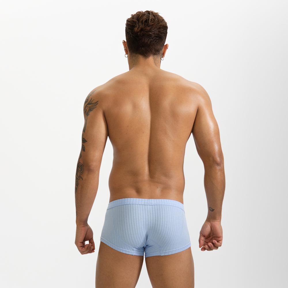 GTOPX Male Natural Feelings U Convex Big Pack Boxer Briefs Striped Modal Underwear