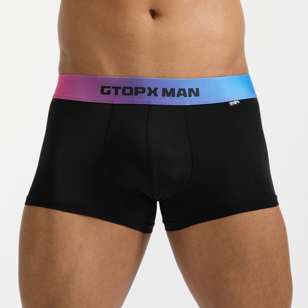 GTOPX MAN Thin Ice Silk U Touch Comfortable Breathable Boxer Pants Men Underwear