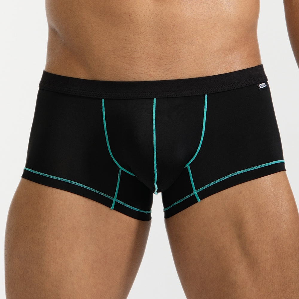 Gtopx Man Natural Thin Ice Silk U Touch Comfortable Breathable Boxer Pants Underwear