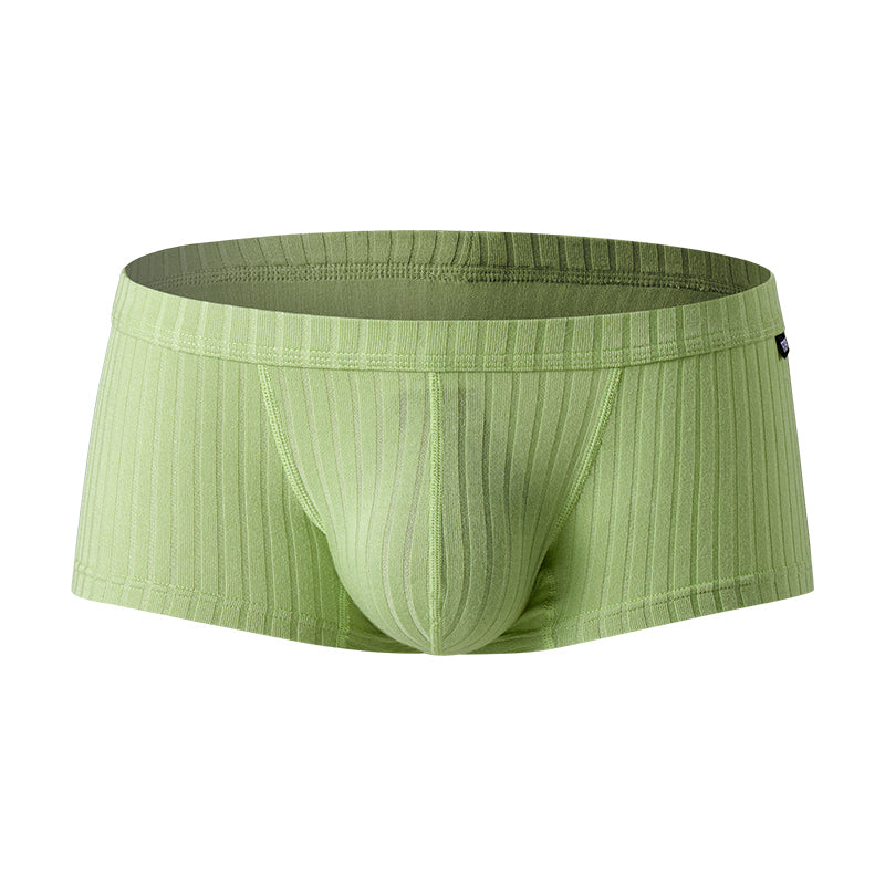 GTOPX Male Natural Feelings  U Convex Big Pack Boxer Briefs Striped Modal Underwear