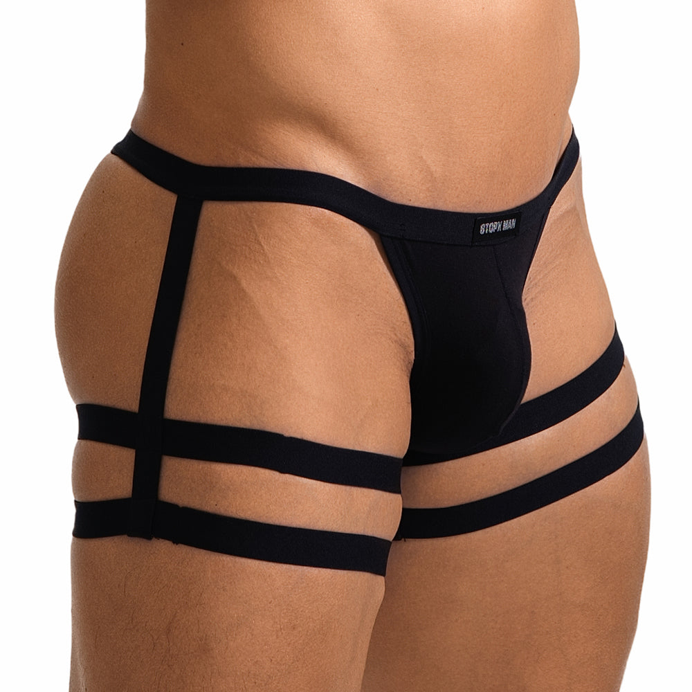 GTOPX Male Sexy Low Waistline Fashion U Convex Pouch Thongs Underwear