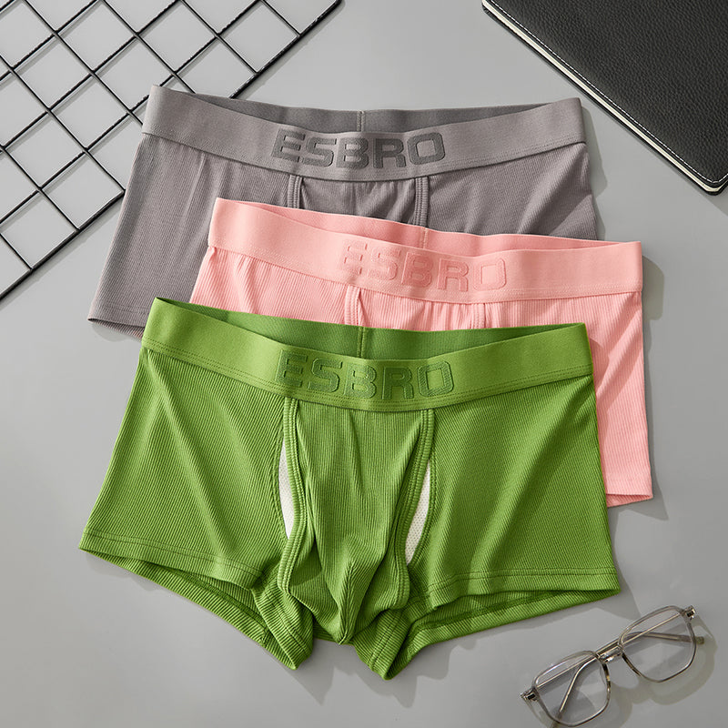 Natural Feelings U Convex Big Pack Boxer Briefs Striped  Underwear