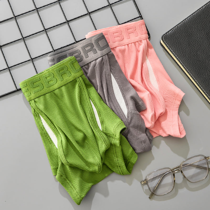Natural Feelings U Convex Big Pack Boxer Briefs Striped  Underwear