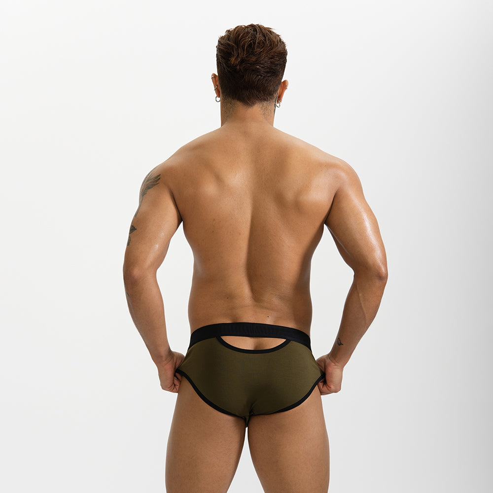 GTOPX Cotton U Convex Design Comfortable Cotton Sexy Underwear Men Briefs Underwear