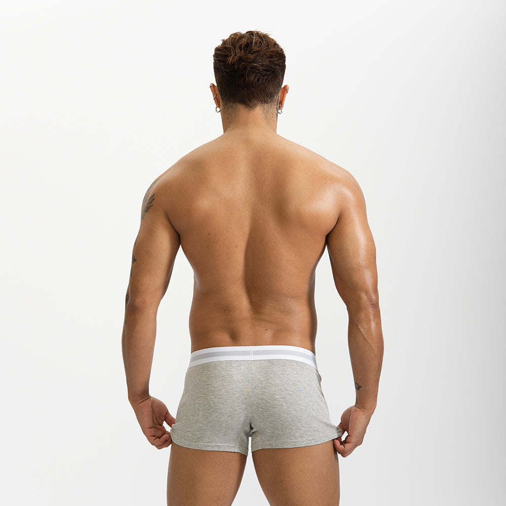 GTOPX MAN Low Waistline Natural Feelings U Convex Big Pack Boxer  Striped  Underwear