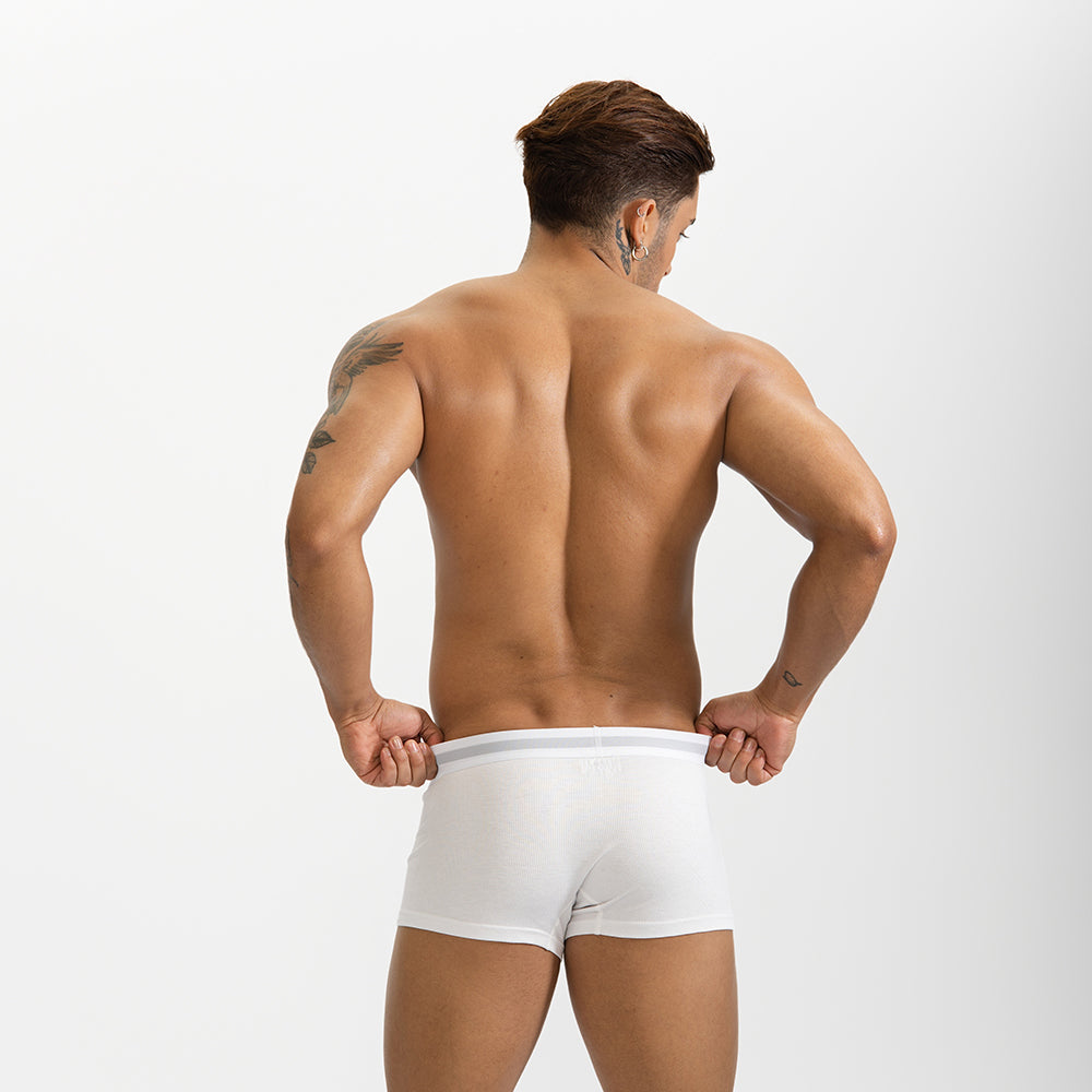 GTOPX MAN Low Waistline Natural Feelings U Convex Big Pack Boxer  Striped  Underwear