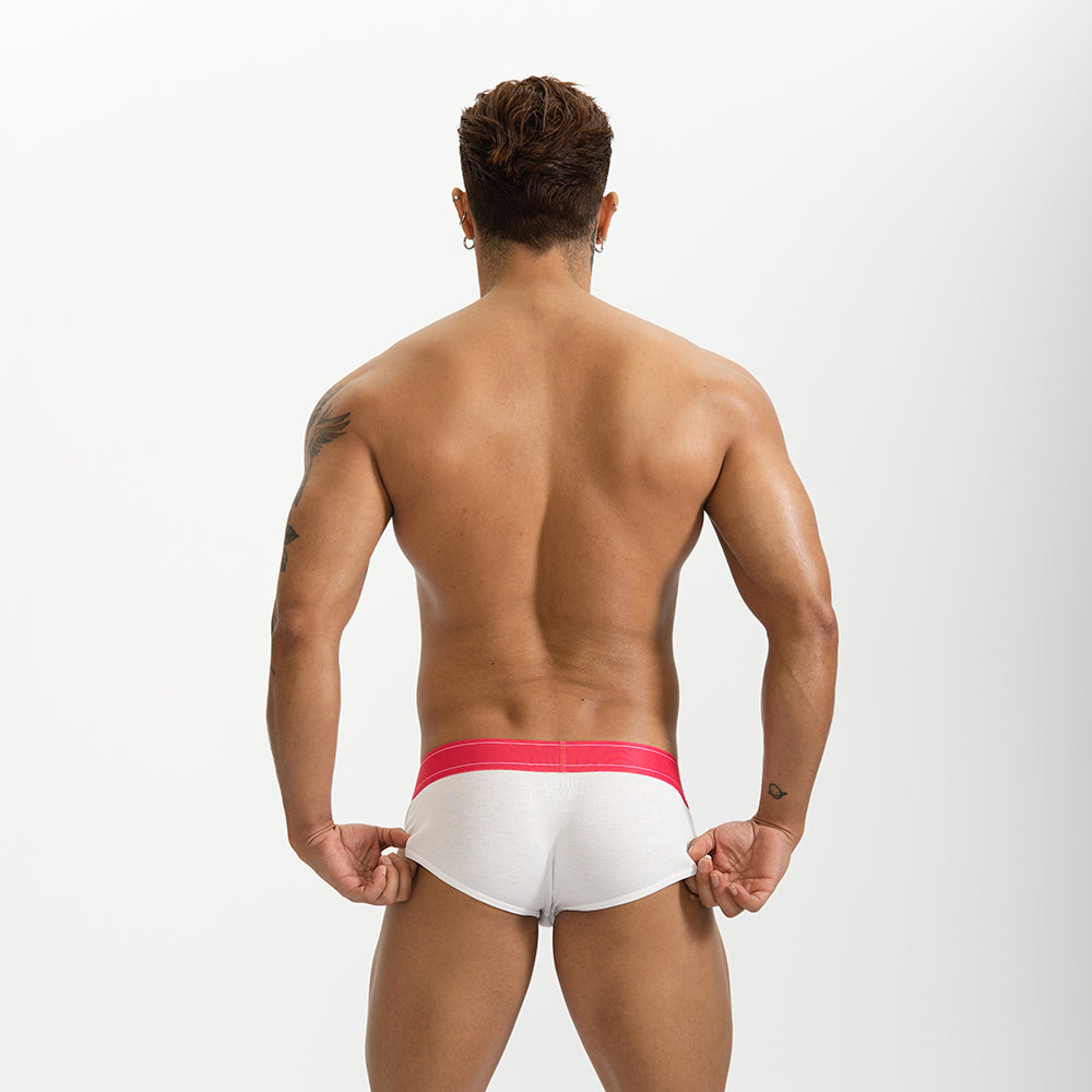 Men's Breathable U Convex Design Comfortable Thin Sexy Underwear Male Briefs Underpants
