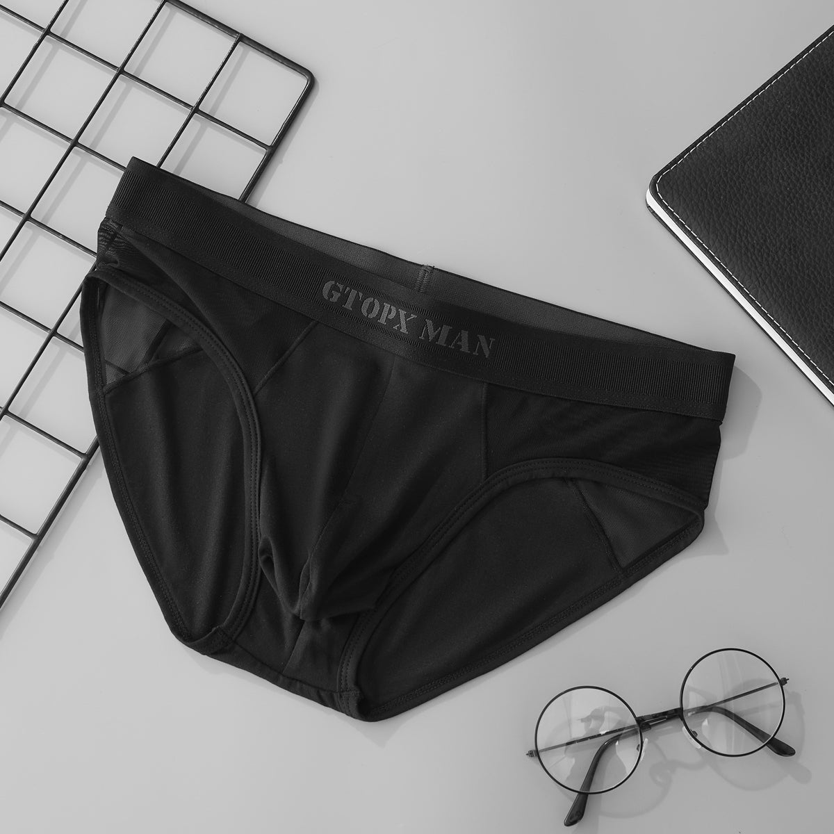 GTOPX MAN Men's Modal Briefs Ultra Soft Breathable Comfort Stretch Underwear