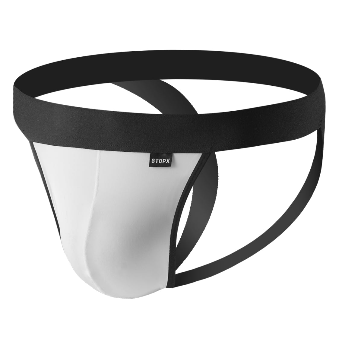 GTOPX MAN Ice Silk Sexy Low Waistline Fashion U Convex Pouch Thongs Underwear